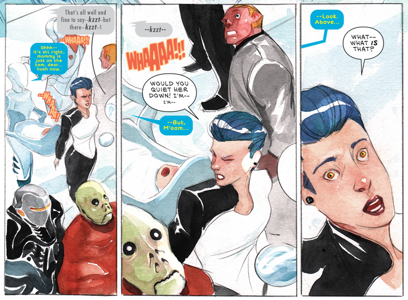 Illustration for article titled Descender soars, Last Man and Ninjak deliver action-packed intrigue
